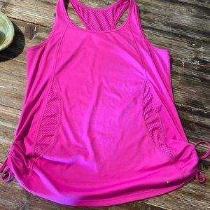 DANSKIN Plum Racerback Athletic Tank GUC NO TAG Est(size) M